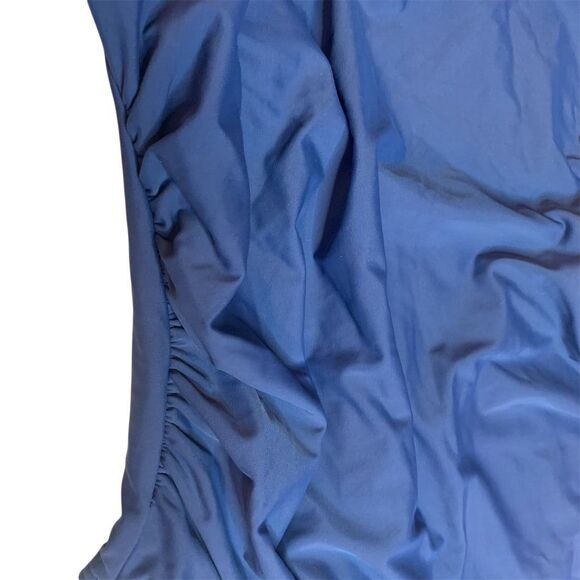 Charmo Women's XL Blue One Piece Swimsuit UPF 50+ Adjustable Straps - Picture 8 of 10